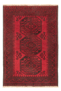 Tapis afghan - Filpa - 120 x 80 cm - rouge