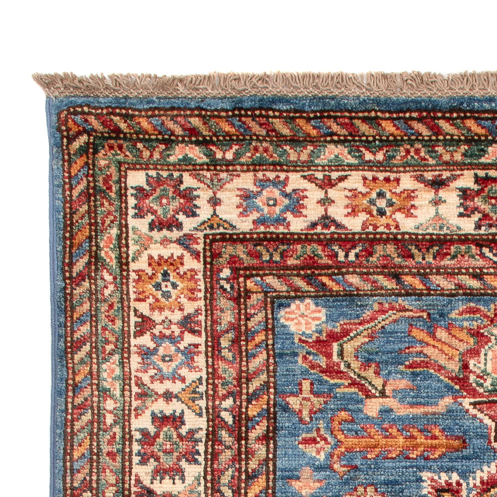 Ziegler Teppich - Kazak - Royal - 125 x 81 cm - blau