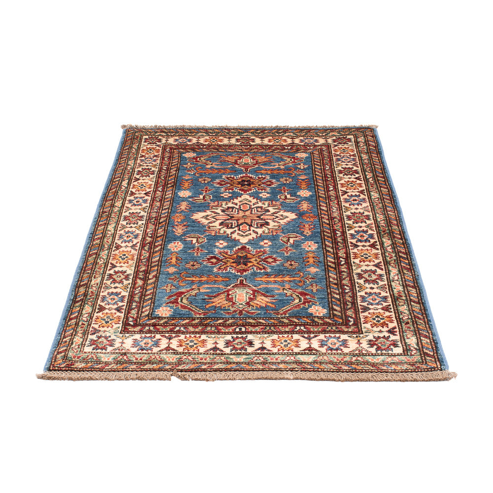 Ziegler Teppich - Kazak - Royal - 125 x 81 cm - blau