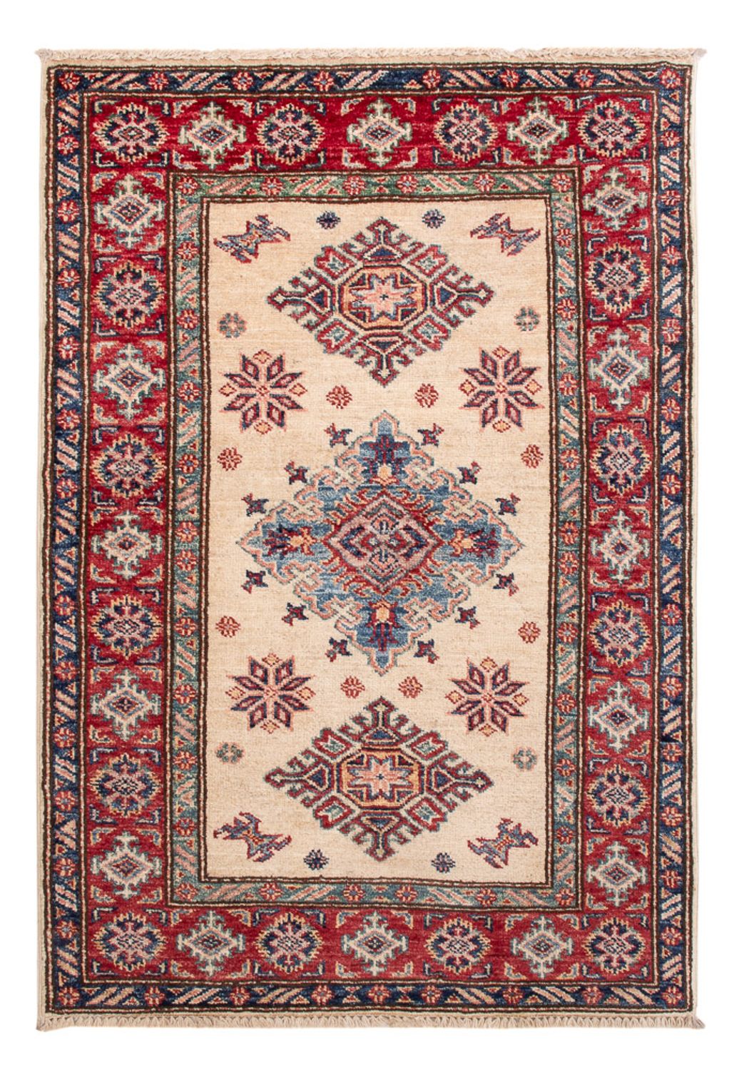 Ziegler Teppich - Kazak - Royal - 114 x 78 cm - beige