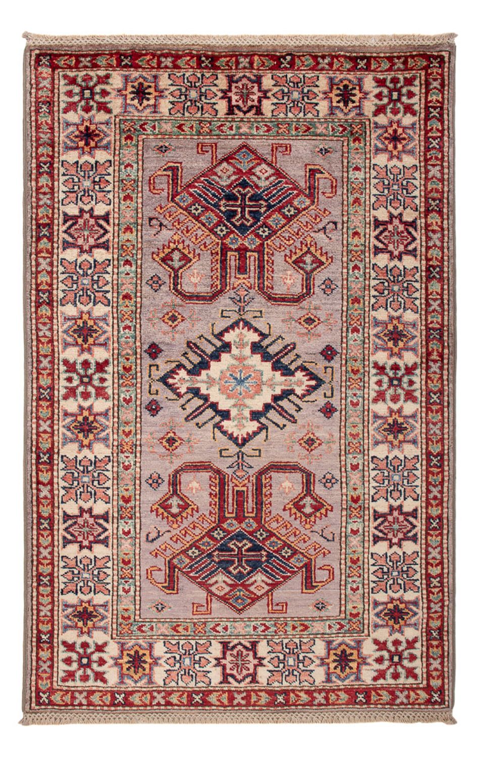 Ziegler Teppich - Kazak - Royal - 124 x 80 cm - taupe
