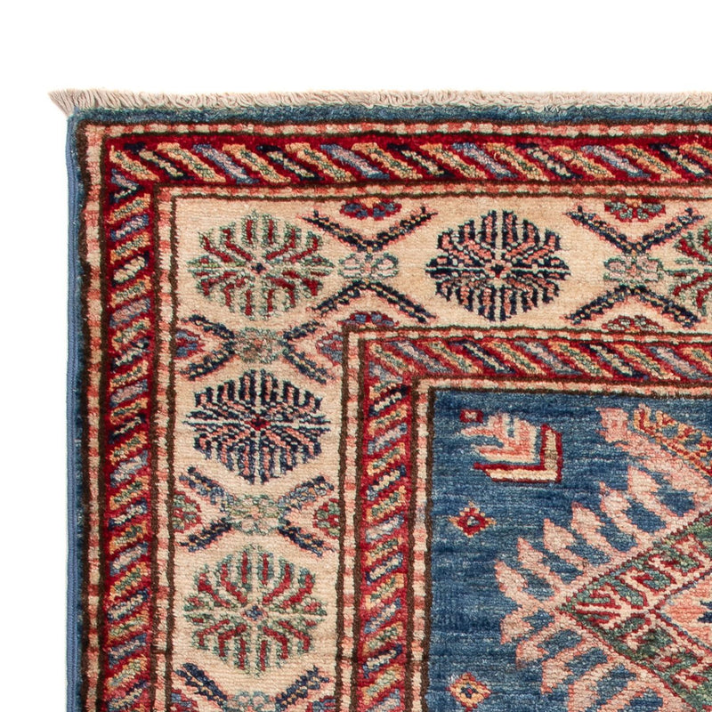 Ziegler Teppich - Kazak - Royal - 121 x 81 cm - blau