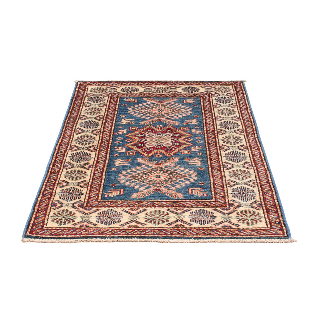 Ziegler Teppich - Kazak - Royal - 121 x 81 cm - blau