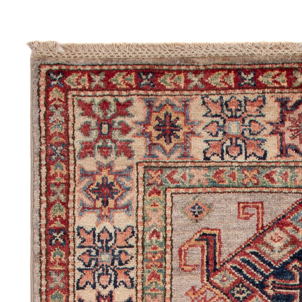 Kazak Tappeto 79x121cm - Tappeto orientale - taupe