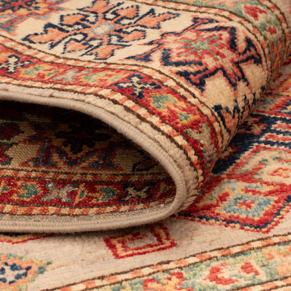 Ziegler Teppich - Kazak - Royal - 121 x 79 cm - taupe