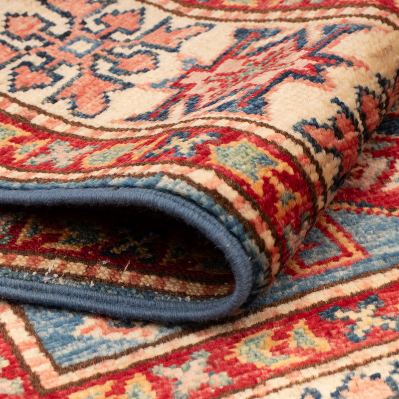 Ziegler Teppich - Kazak - Royal - 125 x 82 cm - blau