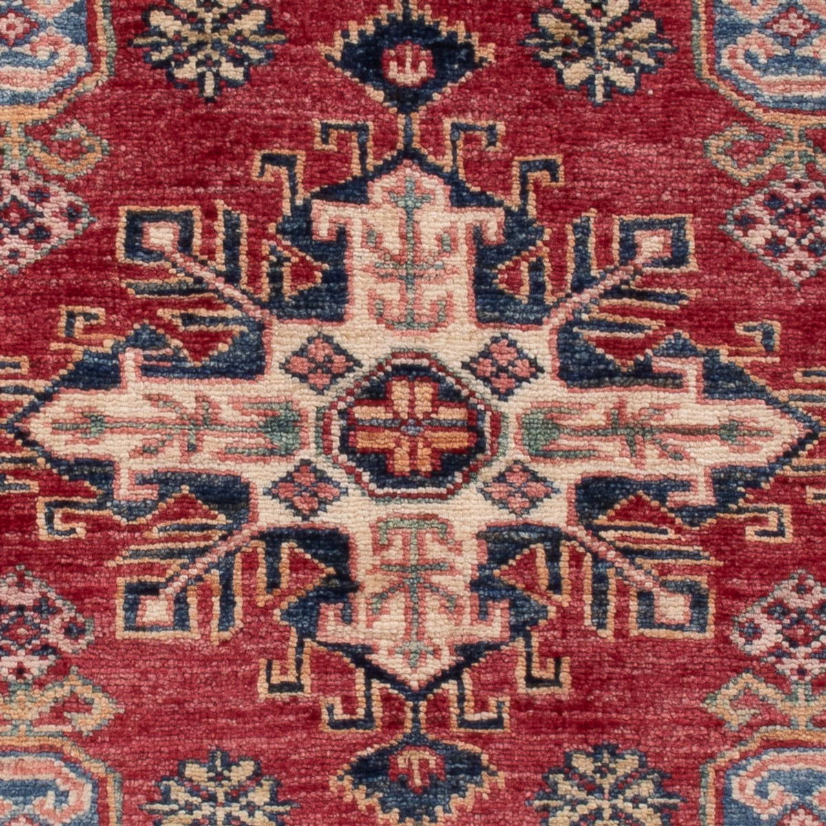 Ziegler Teppich - Kazak - Royal - 122 x 82 cm - bordeauxrot