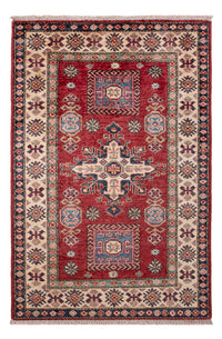 Tappeto Ziegler - Kazak - Reale - 122 x 79 cm - rosso bordeaux