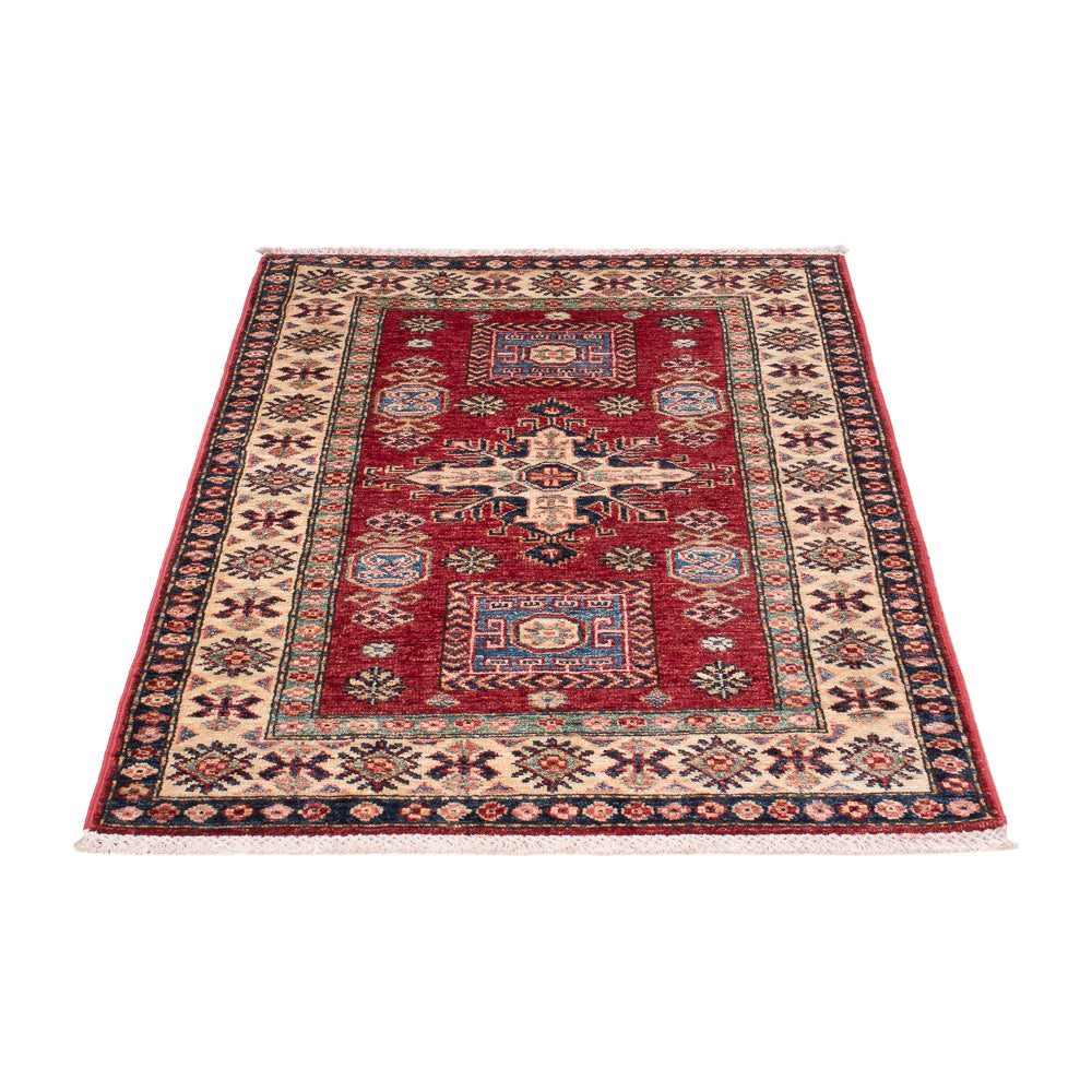 Ziegler Teppich - Kazak - Royal - 122 x 79 cm - bordeauxrot