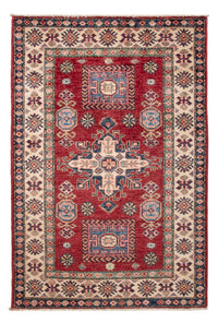 Tappeto Ziegler - Kazak - Reale - 122 x 84 cm - rosso bordeaux