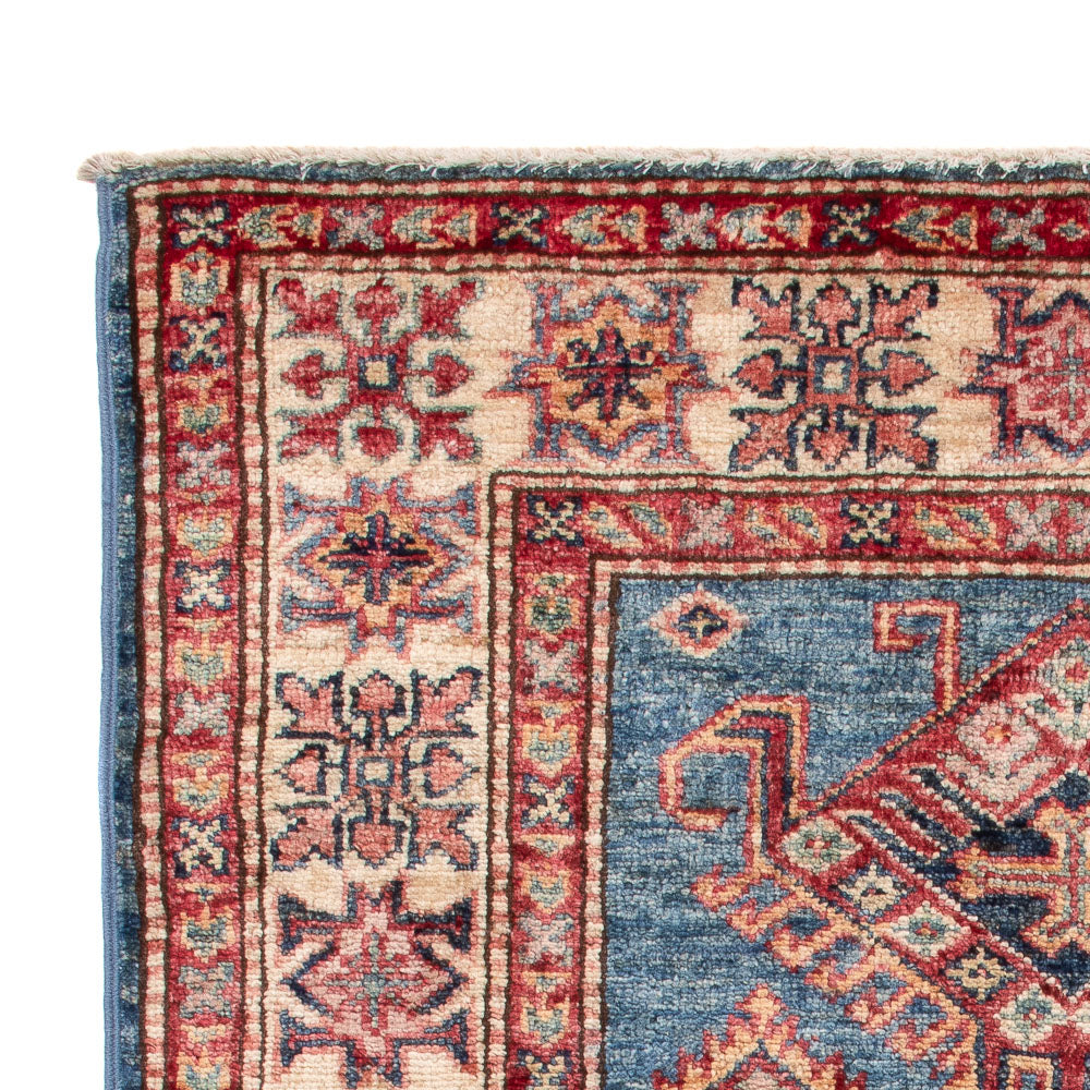 Ziegler Teppich - Kazak - Royal - 124 x 83 cm - blau