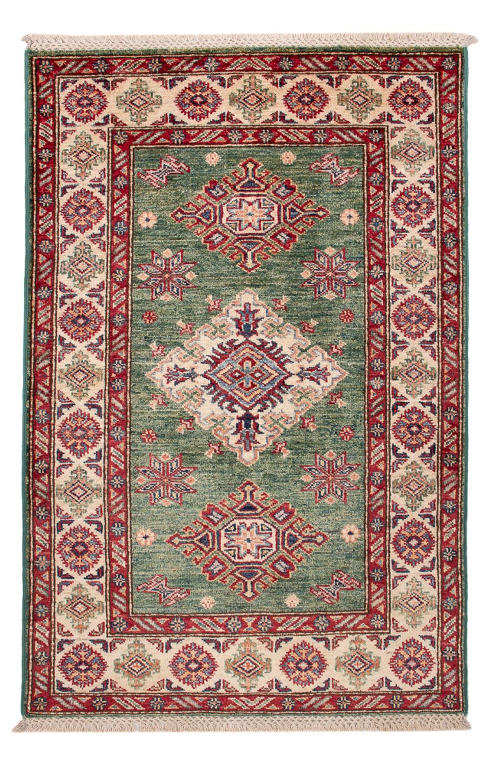 Ziegler Teppich - Kazak - Royal - 121 x 79 cm - grün