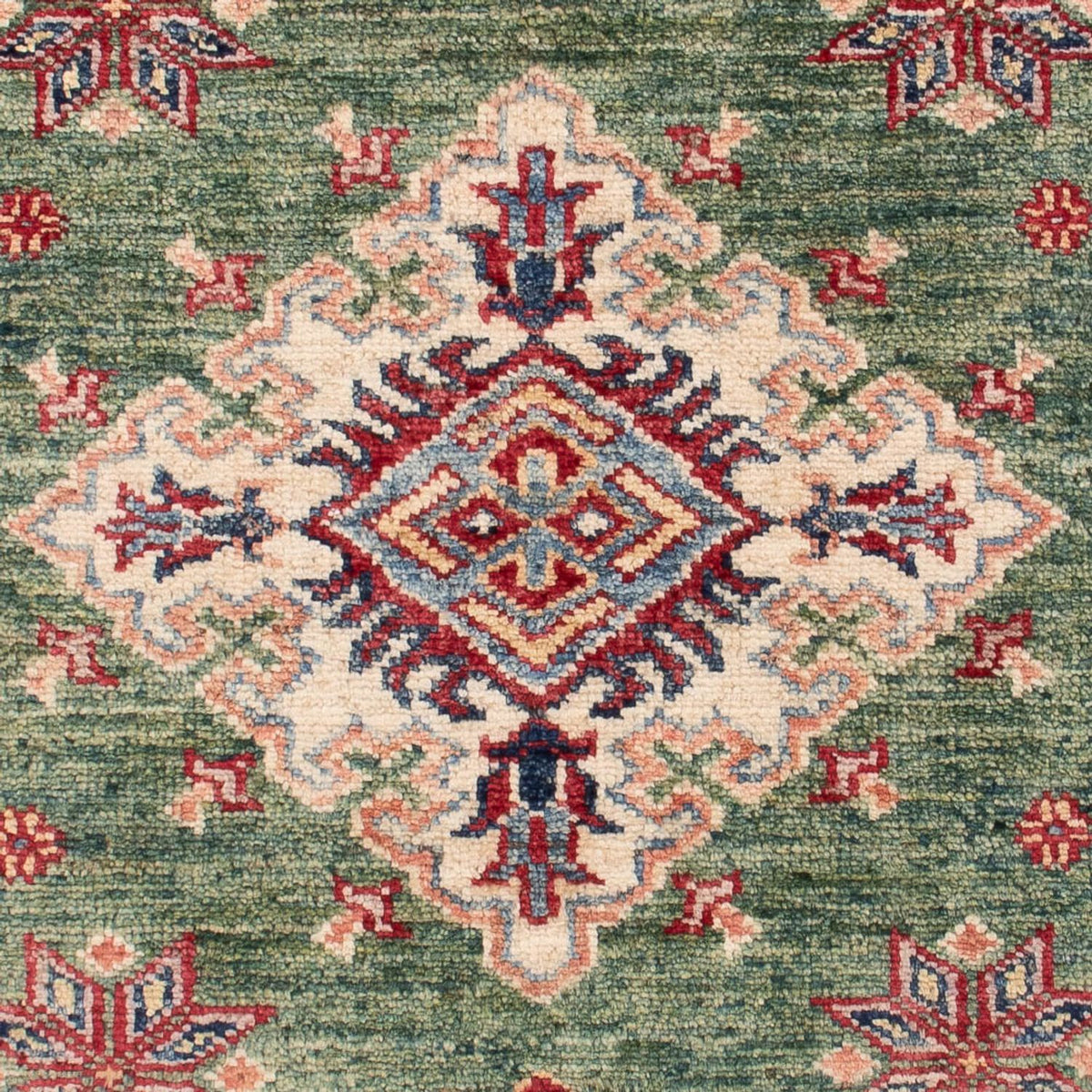 Ziegler Teppich - Kazak - Royal - 121 x 79 cm - grün