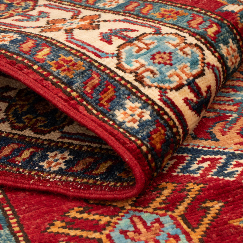 Ziegler Teppich - Kazak - Royal - 123 x 85 cm - rot