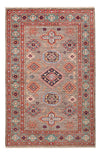Kazak Tappeto 77x123cm - Tappeto orientale - taupe - Rettangolo / Taupe / 77 x 123 cm Rettangolo