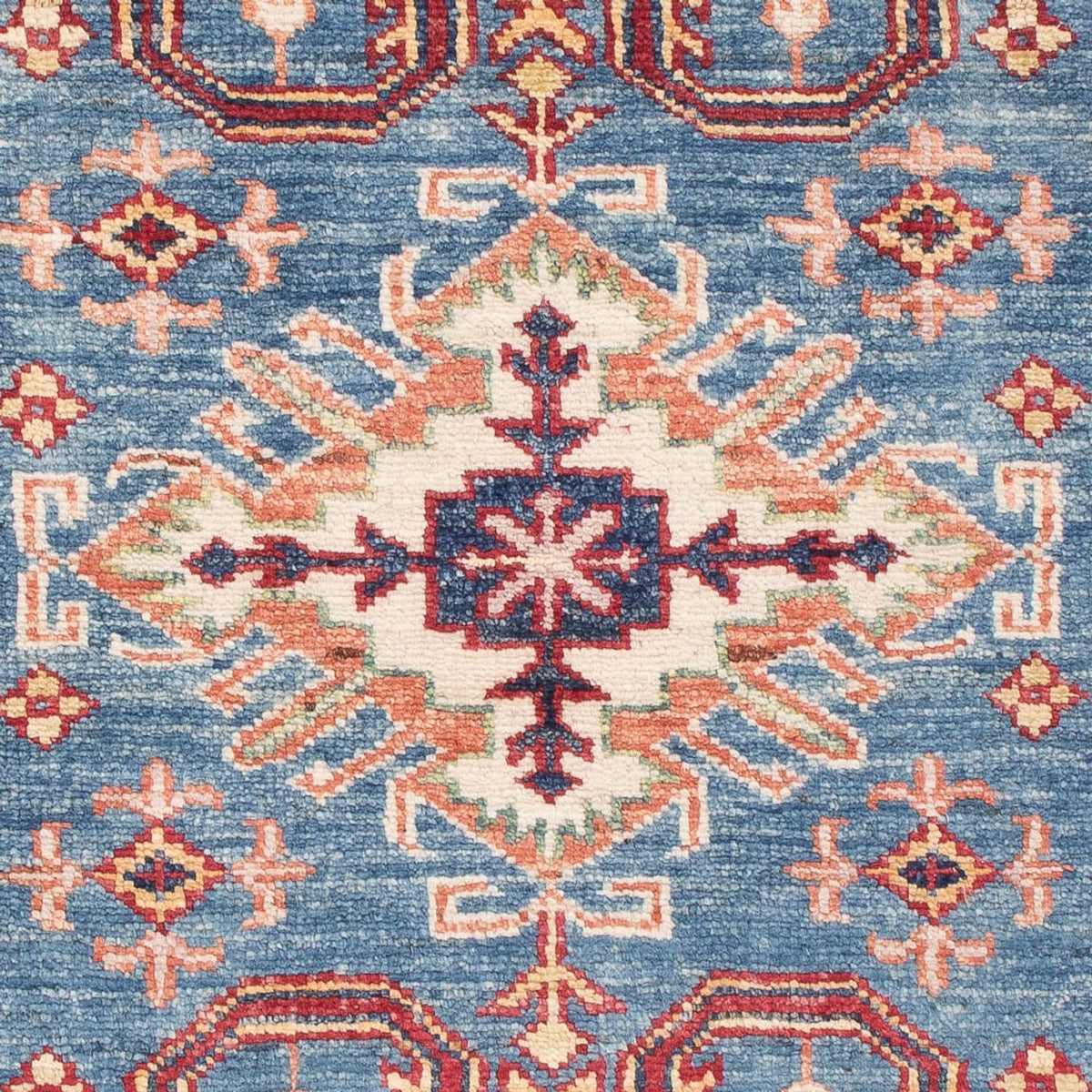 Ziegler Teppich - Kazak - Royal - 125 x 80 cm - blau