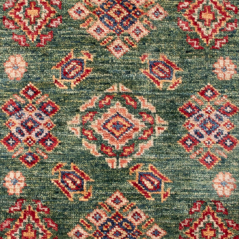 Ziegler Teppich - Kazak - Royal - 122 x 78 cm - grün