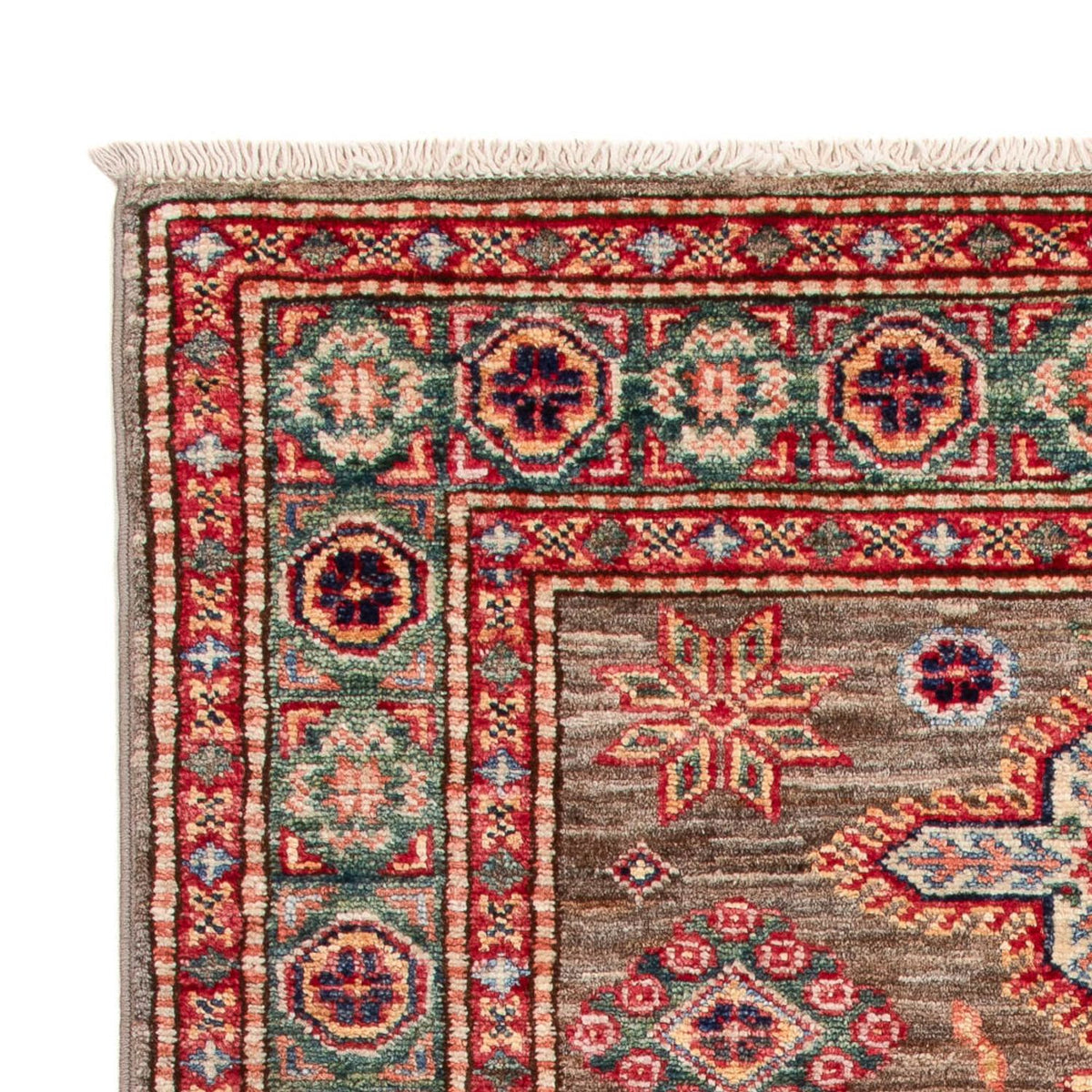 Ziegler Teppich - Kazak - Royal - 120 x 77 cm - dunkelbraun