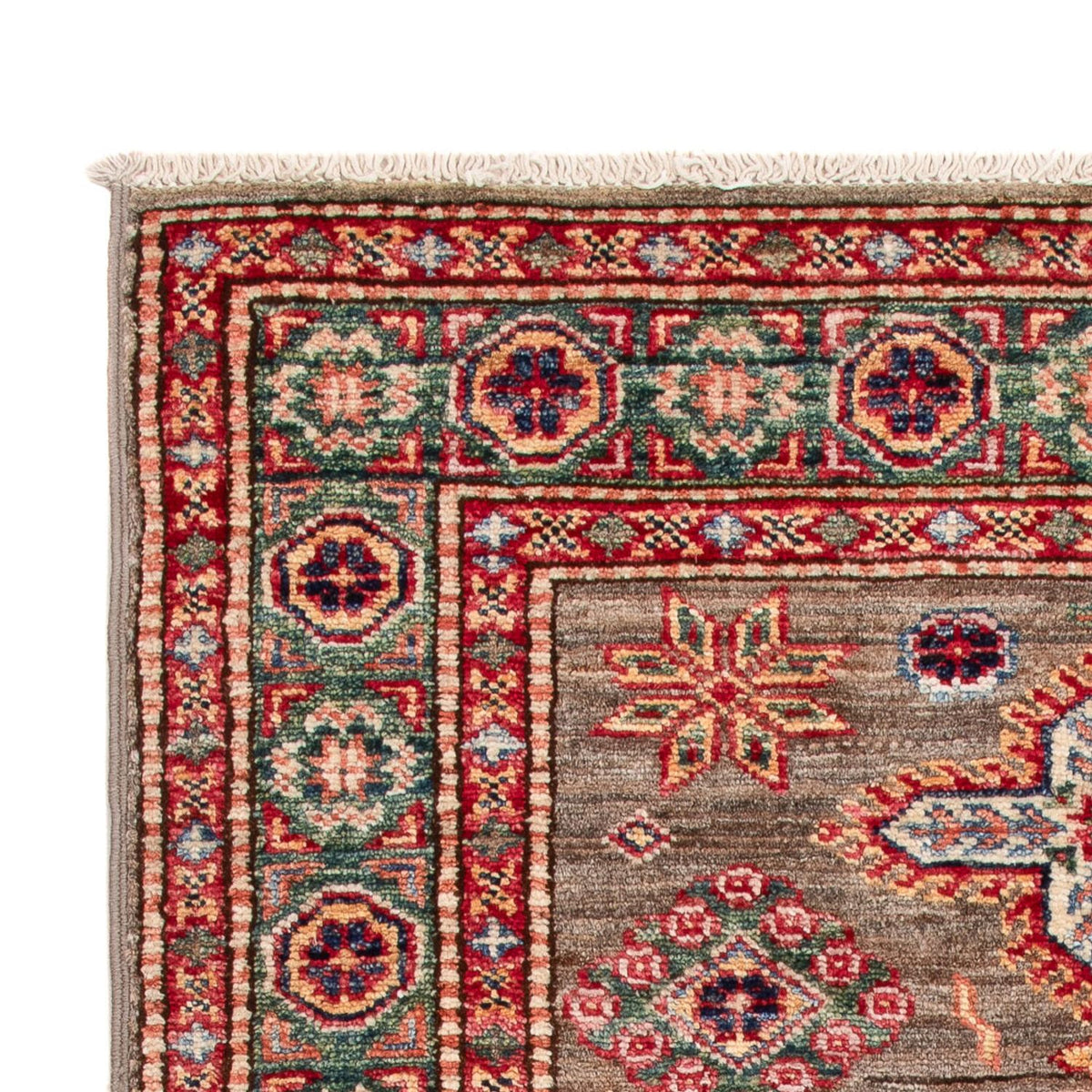 Ziegler Teppich - Kazak - Royal - 120 x 76 cm - dunkelbraun