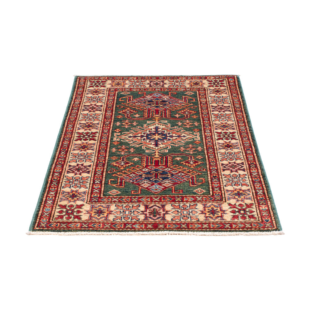 Ziegler Teppich - Kazak - Royal - 119 x 78 cm - grün