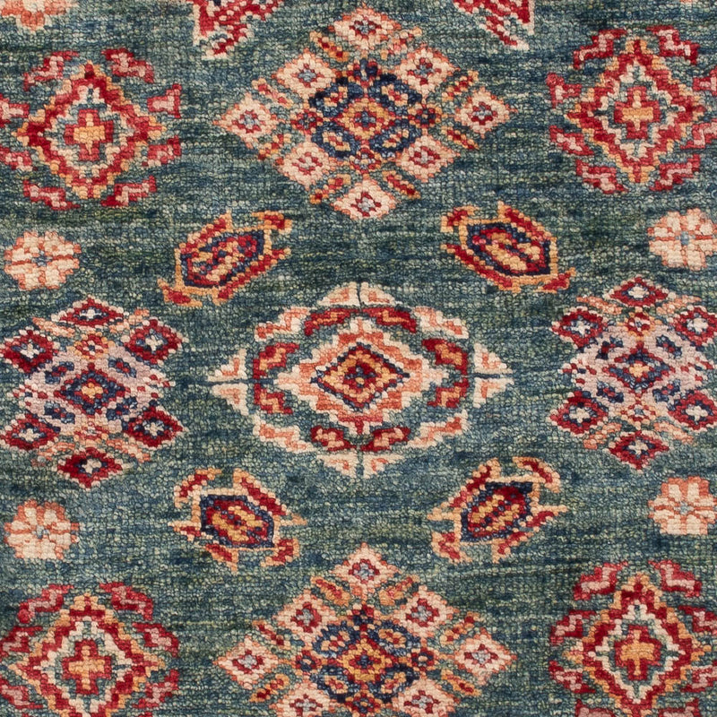 Ziegler Teppich - Kazak - Royal - 114 x 81 cm - grün
