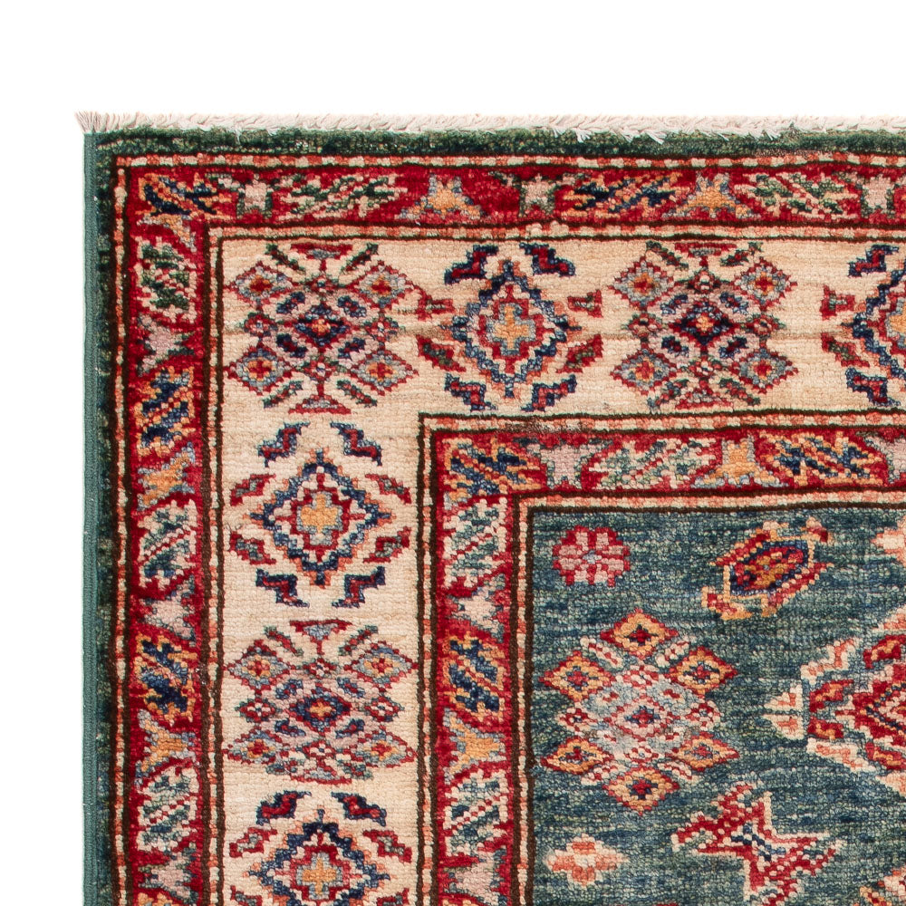 Ziegler Teppich - Kazak - Royal - 114 x 81 cm - grün