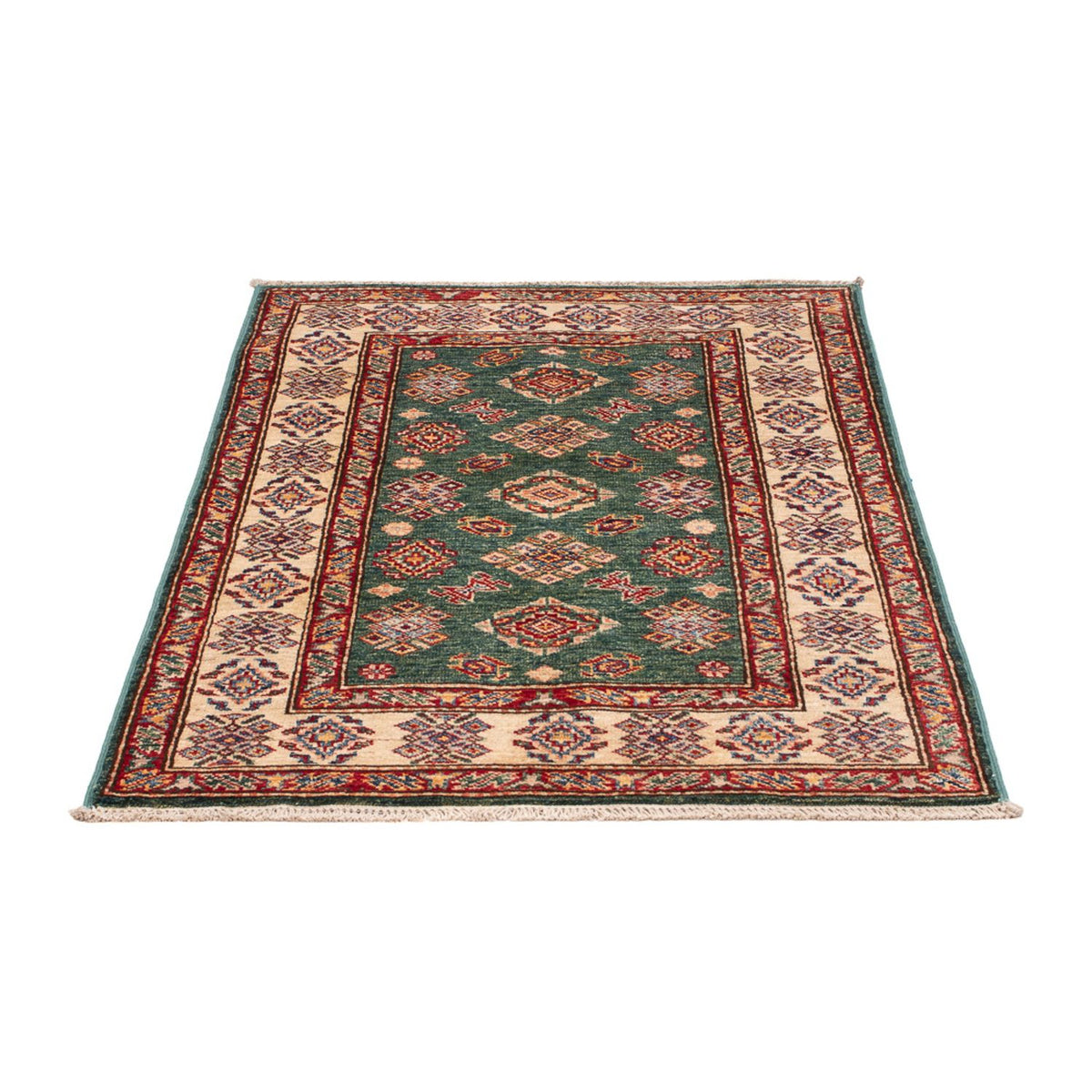 Ziegler Teppich - Kazak - Royal - 118 x 80 cm - grün