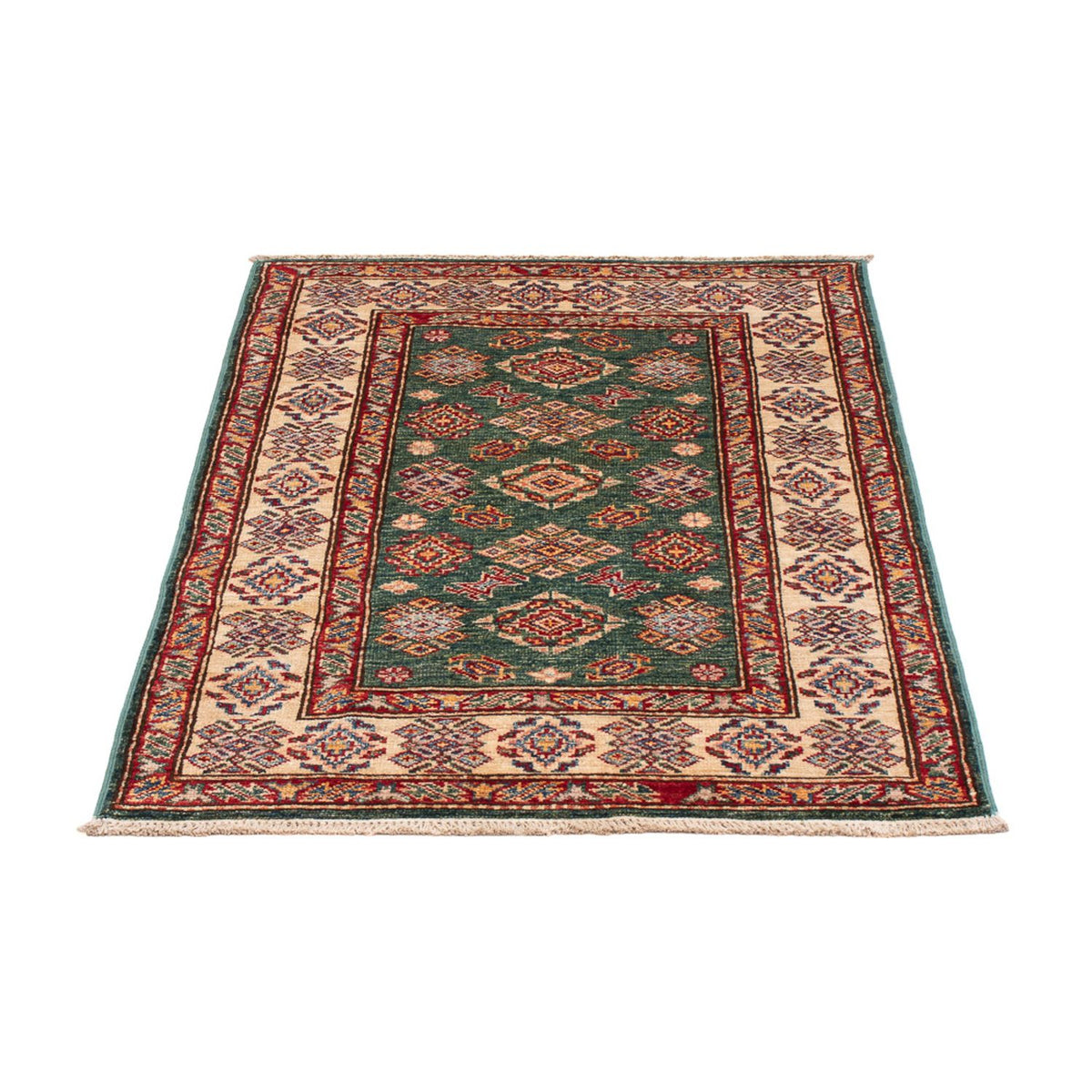 Ziegler Teppich - Kazak - Royal - 118 x 78 cm - grün