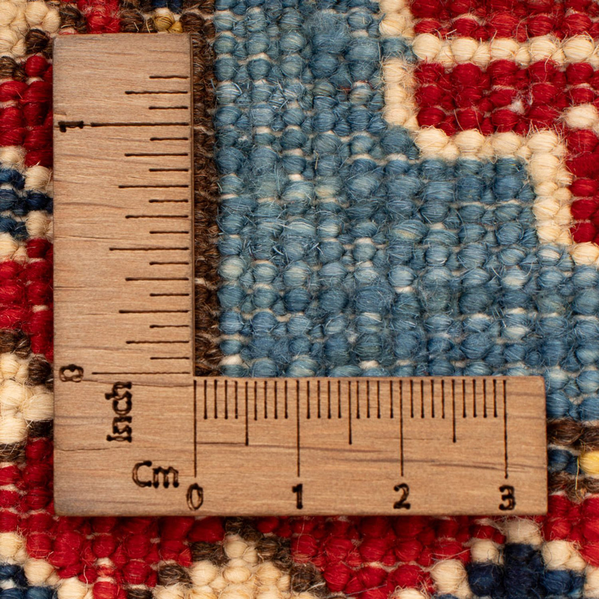 Ziegler Teppich - Kazak - Royal - 121 x 82 cm - blau