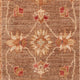 Ziegler Teppich - 125 x 75 cm - dunkelbeige