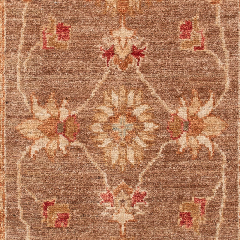 Ziegler Teppich - 125 x 75 cm - dunkelbeige
