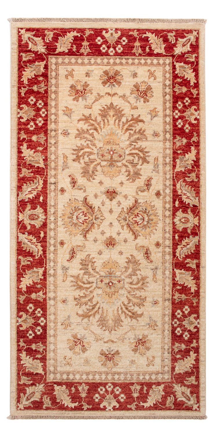 Ziegler Teppich - 142 x 72 cm - beige
