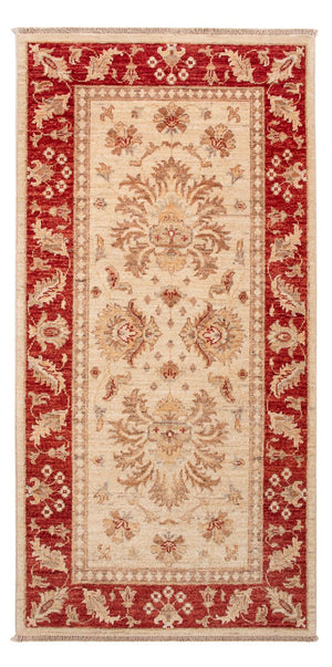 Ziegler Teppich - 142 x 72 cm - beige