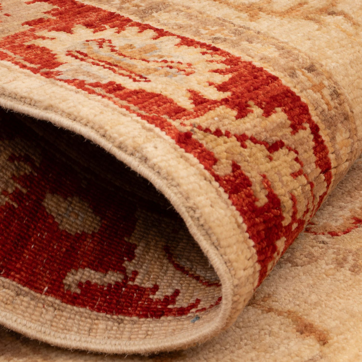 Ziegler Teppich - 145 x 65 cm - beige