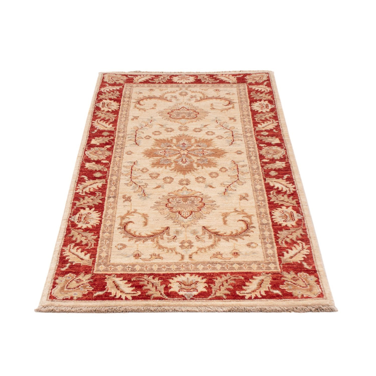 Ziegler Teppich - 145 x 65 cm - beige