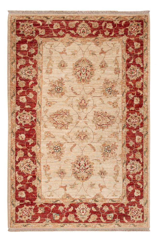 Ziegler Teppich - 125 x 82 cm - beige