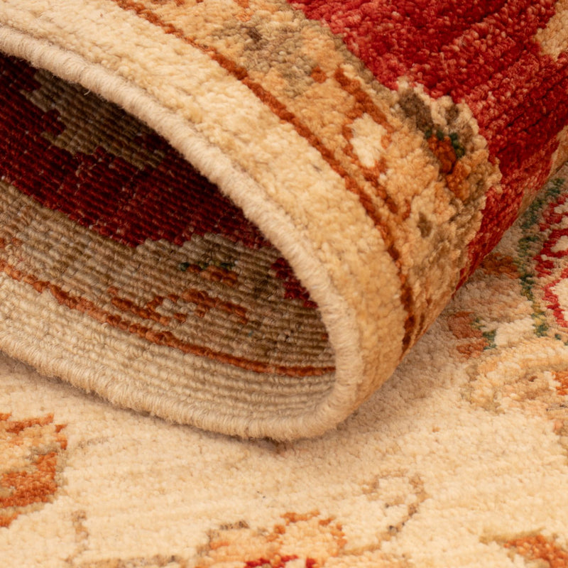 Ziegler Teppich - 130 x 81 cm - beige