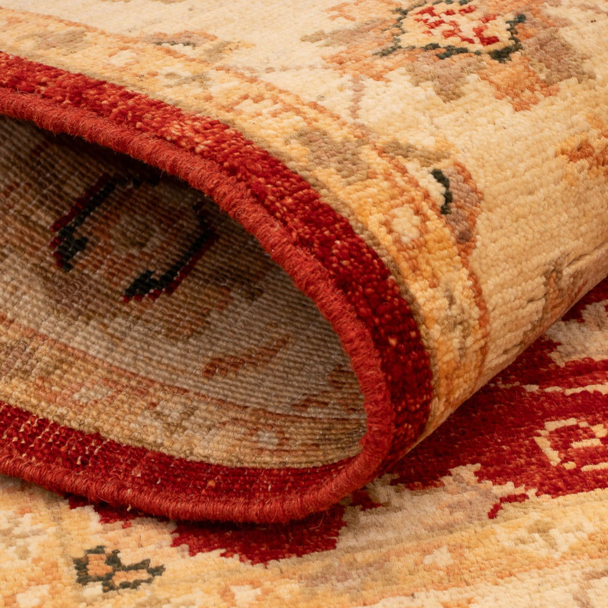 Ziegler Teppich - 120 x 80 cm - rot