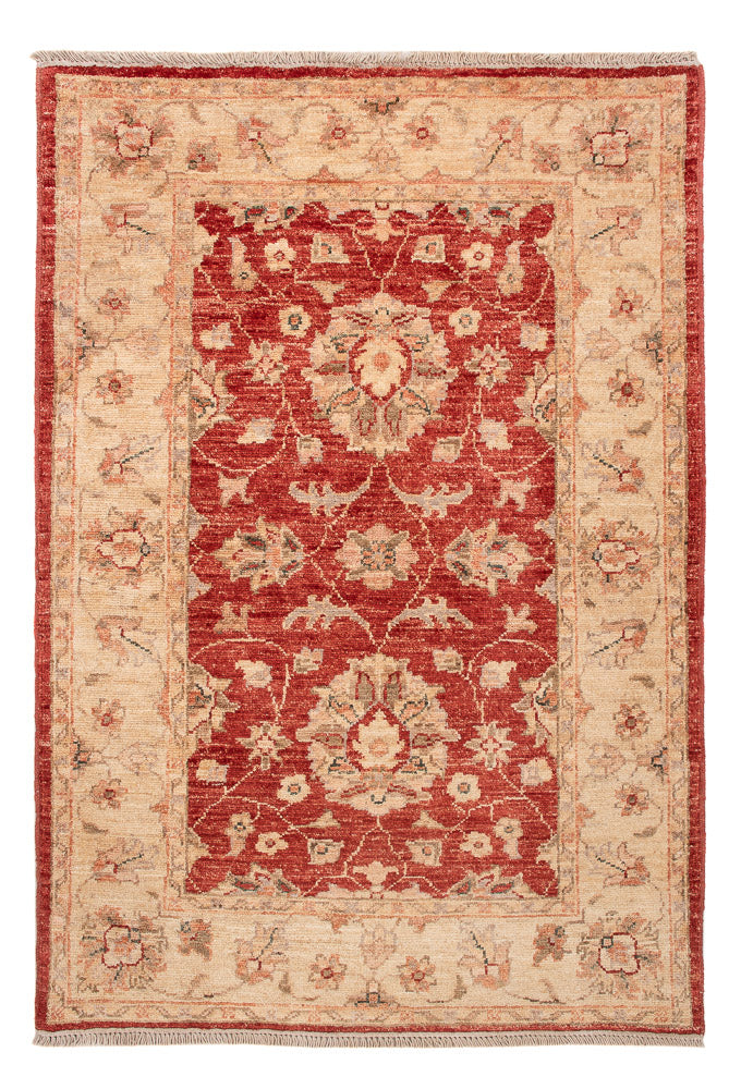 Ziegler Teppich - 122 x 82 cm - rot