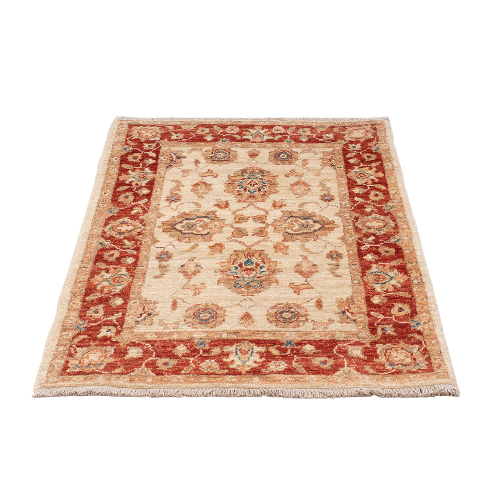 Ziegler Teppich - 104 x 70 cm - beige