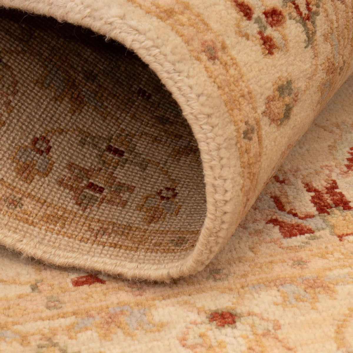 Ziegler Teppich - 120 x 80 cm - beige