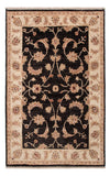 Tapis Ziegler 80x120cm - Tapis oriental - noir - Rectangle / Noir / 80 x 120 cm Rectangle