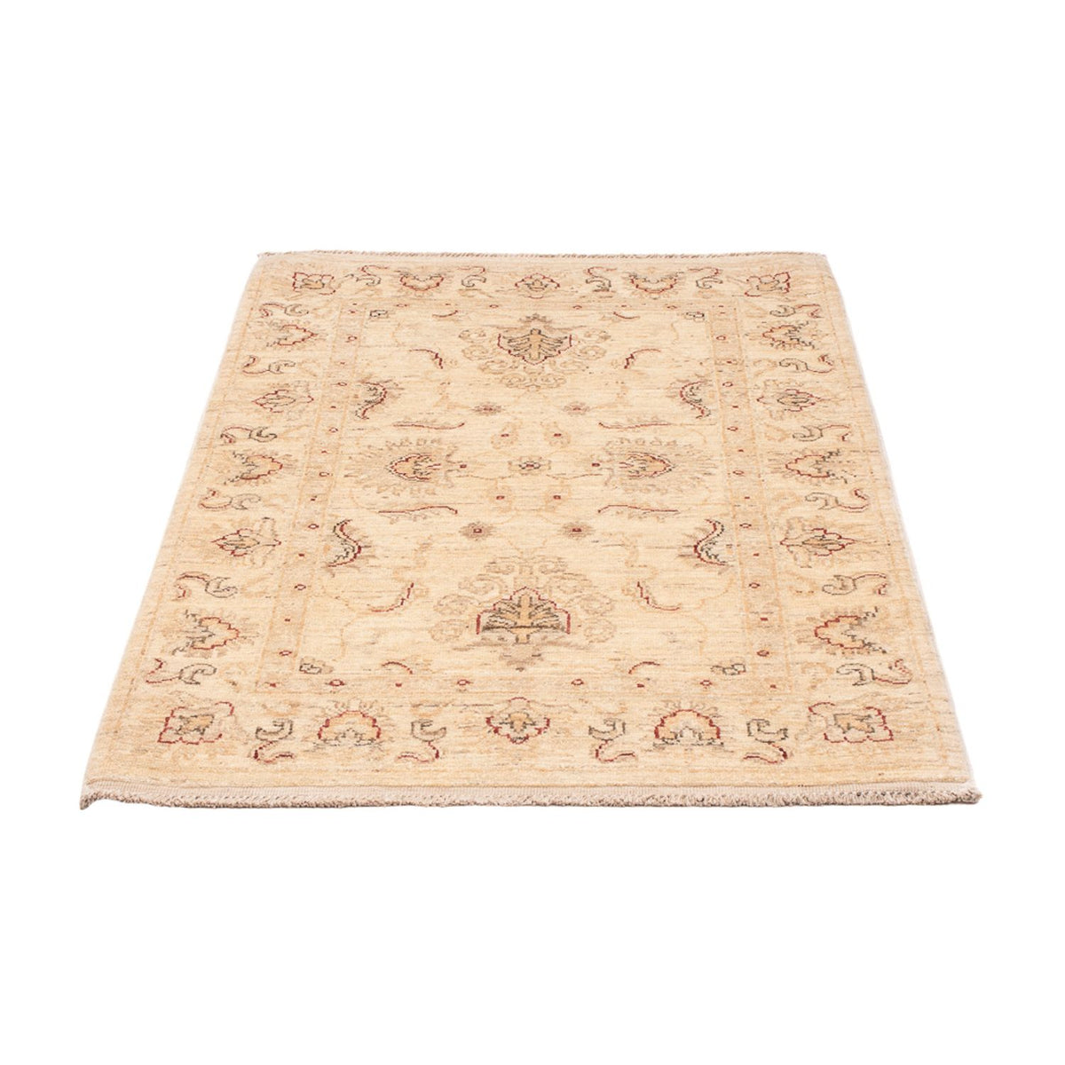Ziegler Teppich - 129 x 82 cm - beige