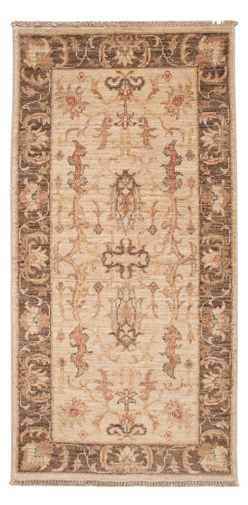 Ziegler Teppich - 125 x 60 cm - beige