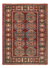 Kazak Tapis 78x108cm - Tapis oriental - rouge - Rectangle / Rouge / 78 x 108 cm Rectangle