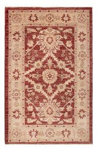 Tapis Ziegler - 129 x 82 cm - rouge bordeaux
