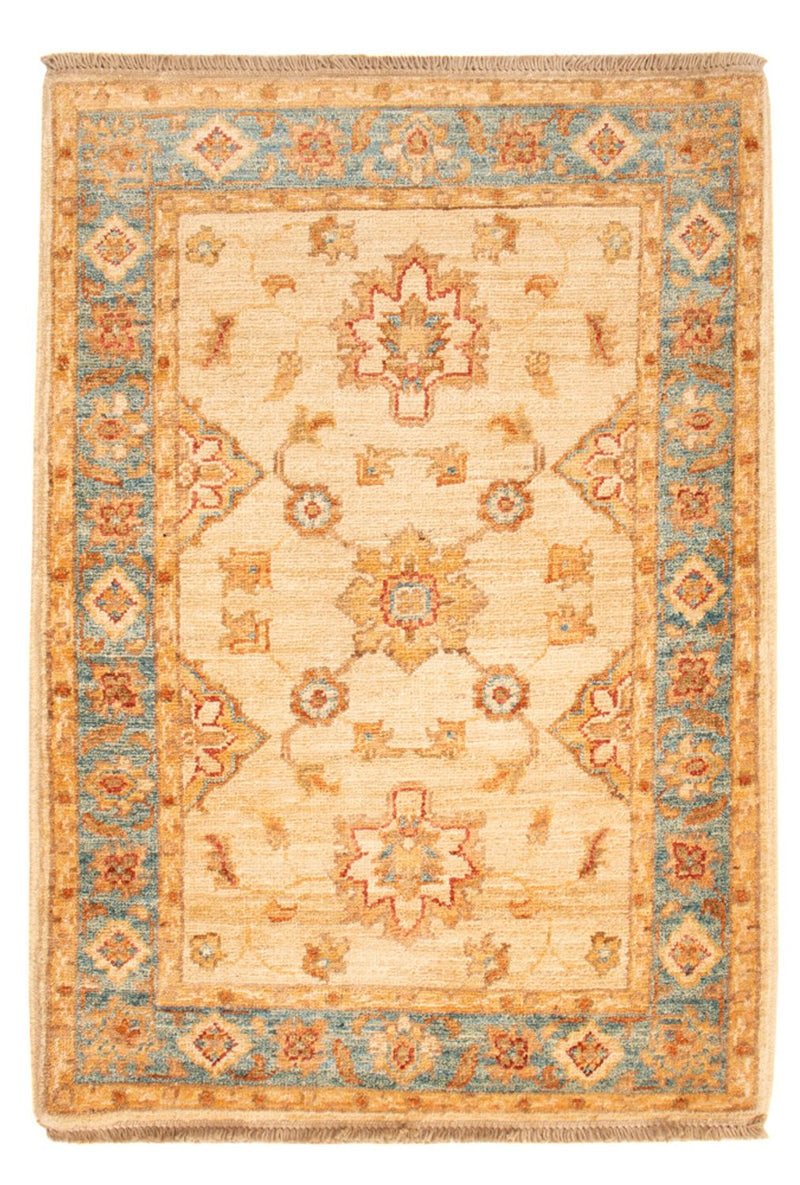 Ziegler Teppich - 92 x 63 cm - beige