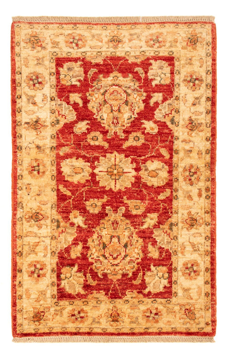 Ziegler Teppich - 92 x 60 cm - rot