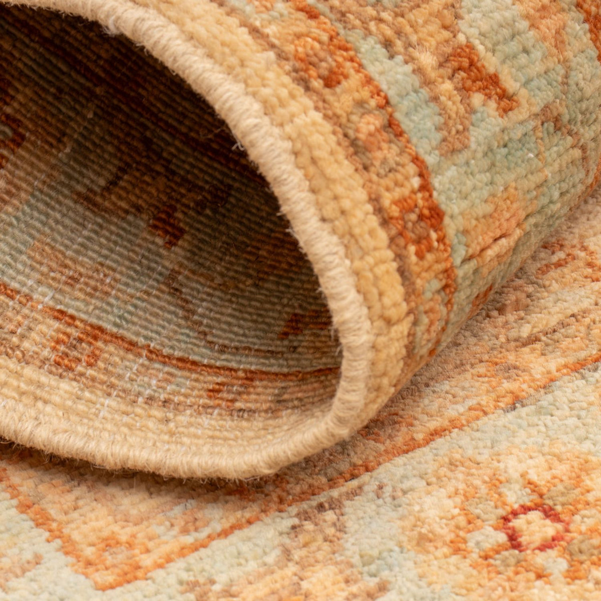 Ziegler Teppich - 92 x 58 cm - beige