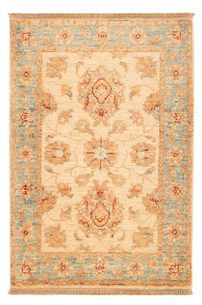 Ziegler Teppich - 90 x 62 cm - beige